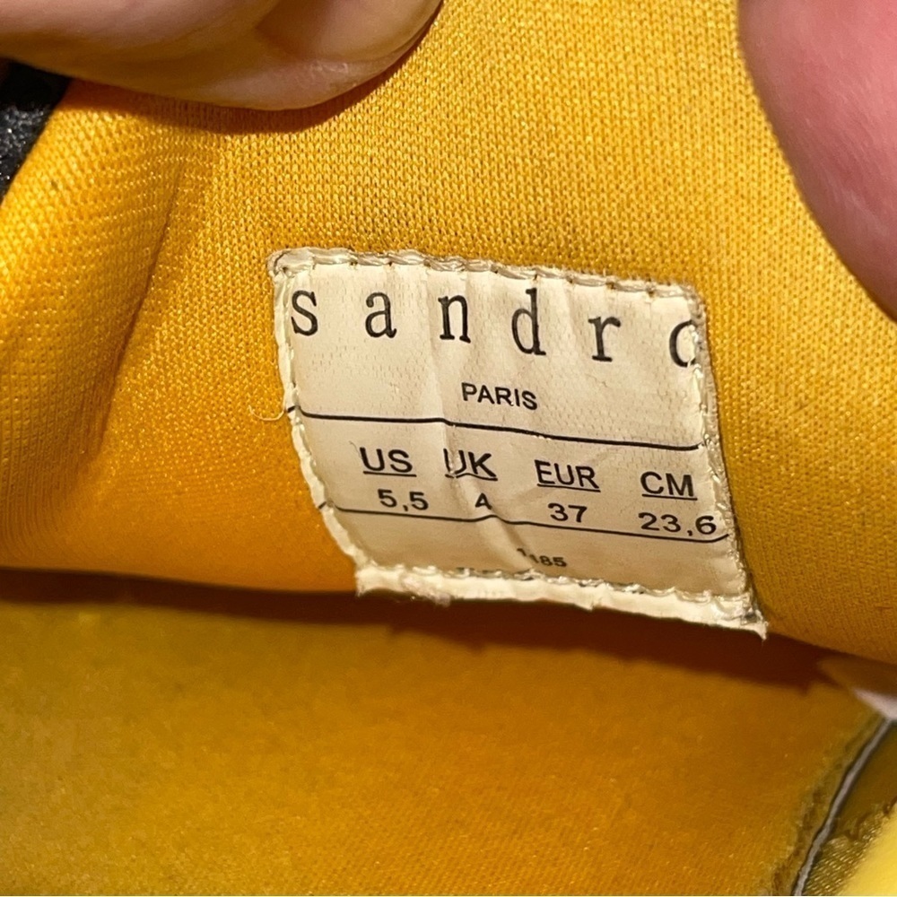 Sandro Flame Women Sneakers Size 5.5 - Picture 7 of 7